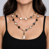 Collana Lunga Every Zebrato Oro