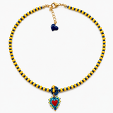 Girocollo La dolce vita - Cuore azzurro