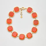 Choker Gran Carré Arancio Oro