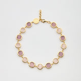 Choker Rond Carrè Nude e Malva Oro (Copia)