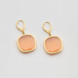 Orecchini Bold Albicocca Oro