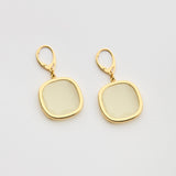 Orecchini Bold Avorio Oro