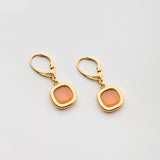 Orecchini Pop Albicocca Oro