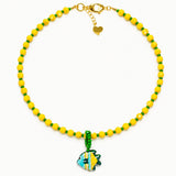 Girocollo La dolce vita - verde, giallo