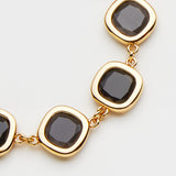 Braccialetto Antracite Oro