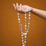 Collana Lunga Cala Bianca Argento
