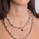 Collana Sunset Boulevard Argento