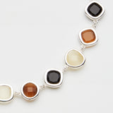 Girocollo Animalier Argento