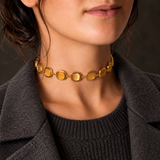 Choker Carrè Zafferano Oro