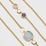 Collana Moiré Iris Oro