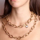 Collana Lunga Aspen Oro