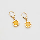 Orecchini Pop Zafferano Oro