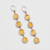 Orecchini Grid Zafferano Palladio