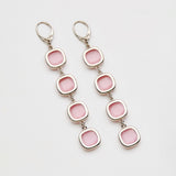 Orecchini Grid Rosa Palladio