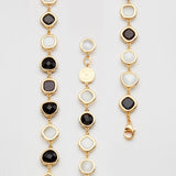 Collana lunga Zebrato Oro