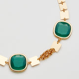 Girocollo Switch Smeraldo Oro