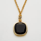 Collana Tile Nero Oro